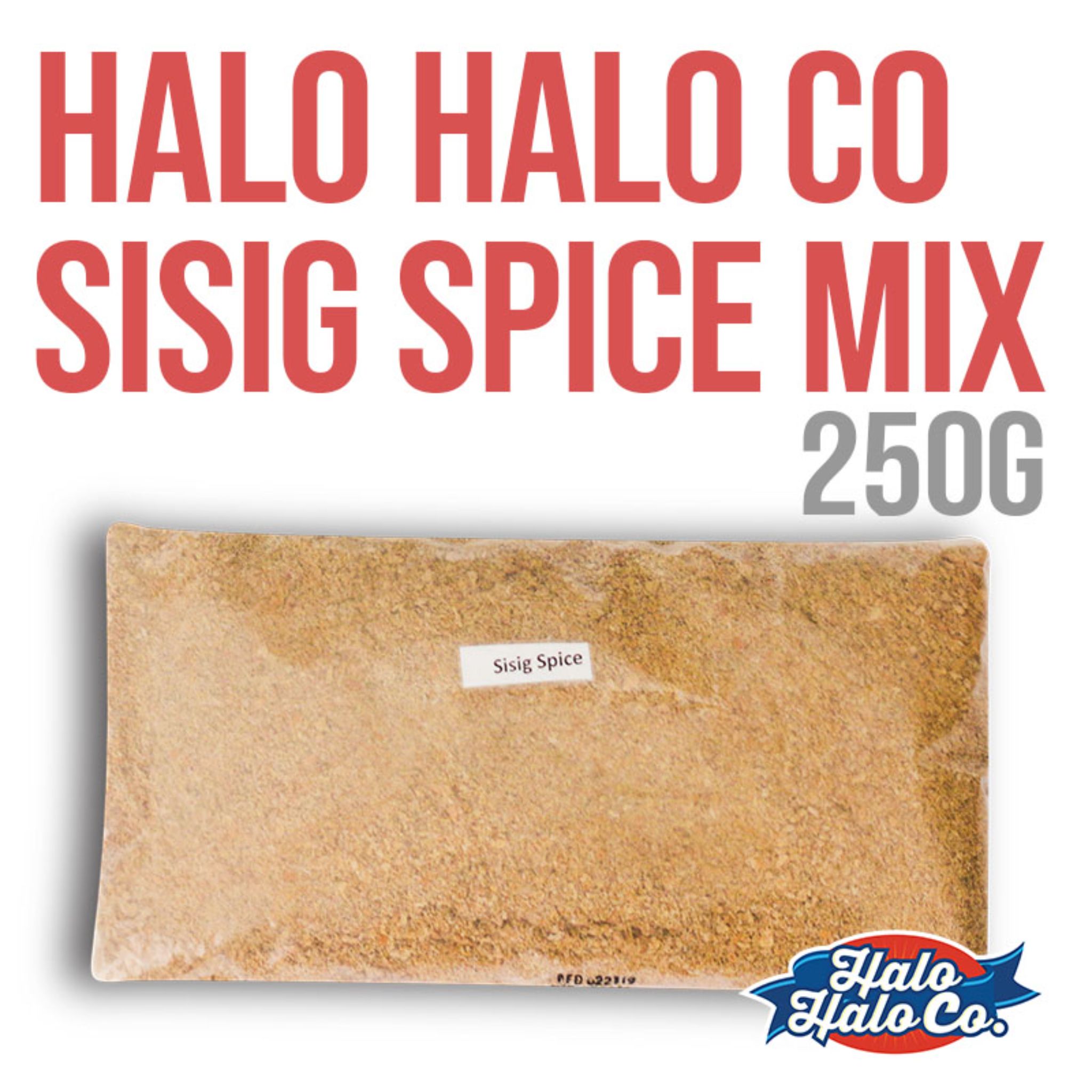 Halo Halo Co. Sisig Spice Mix 250 g